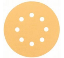 Круг шлифовальный на липучке BOSCH 125/8 мм отв. Р 320 Best for Wood+Paint 2608607831