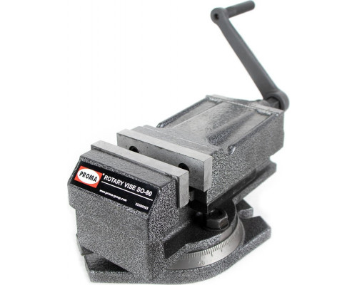 Тиски PROMA SO-80 поворотные 25300103