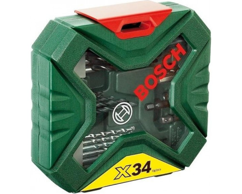 Набор оснастки универсальный BOSCH X-Line NEW GENERATION 34 предмета 2607010608