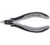 Бокорезы для электроники прецизионные KNIPEX 7942125ESD 125 мм KN-7942125ESD