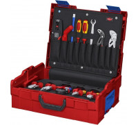 Набор инструментов для электромонтажа KNIPEX 002119LBE 1000 V, 65 предметов KN-002119LBE