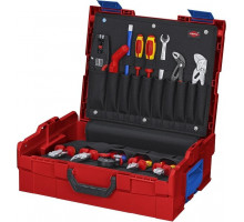 Набор инструментов для электромонтажа KNIPEX 002119LBE 1000 V, 65 предметов KN-002119LBE