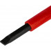 Отвертка диэлектрическая шлицевая Кобальт 646-447 ultra grip sl 4,0х100 мм cr-v, двухкомпонентная ру