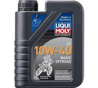 Масло для мотоциклов LIQUI MOLY SAE 10W40 Motorbike 4T Basic Offroad 1 л 3059 3059