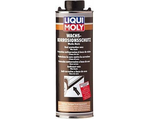 Антикор воск/смола (коричневый/бесцветный) LIQUI MOLY Wachs-Korrosions-Schutz braun/transparent 1 л 6104 6104