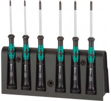 Набор отверток для электронщиков WERA Kraftform Micro 2067/6 BO SATZ 6TLG. WE-118154 WE-118154