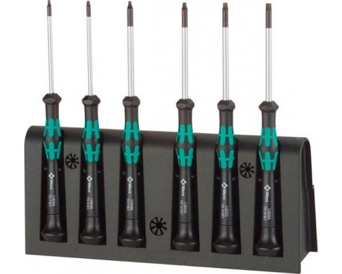 Набор отверток для электронщиков WERA Kraftform Micro 2067/6 BO SATZ 6TLG. WE-118154 WE-118154