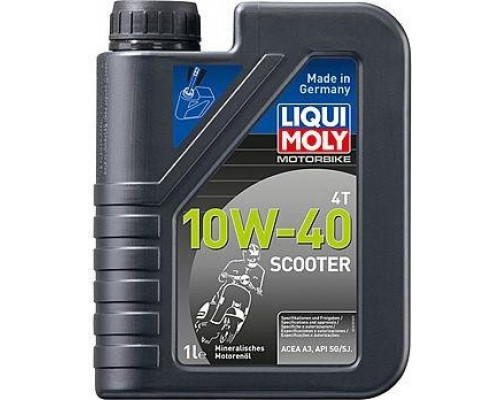 Масло для скутеров LIQUI MOLY SAE 10W40 Motorbike 4T Scooter 1 л 1618/8069 8069