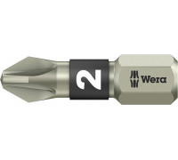 Бита для заворачивания, нержавеющая сталь WERA 3855/1 TS PZ 2, 25 мм WE-071021 WE-071021