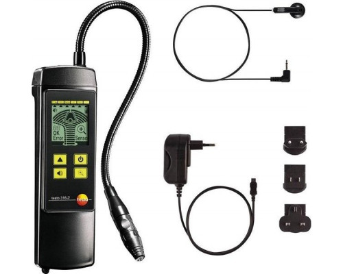 Детектор утечек горючих газов с гибким зондом Testo 316-2 0632 3162