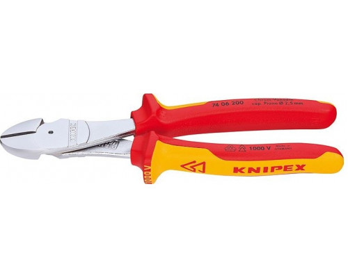Бокорезы диэлектрические силовые KNIPEX 7406250 1000 V, 250 мм KN-7406250