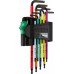 Набор ключей TORX WERA 967/9 TX BO Multicolour 1 SB, 9 предметов