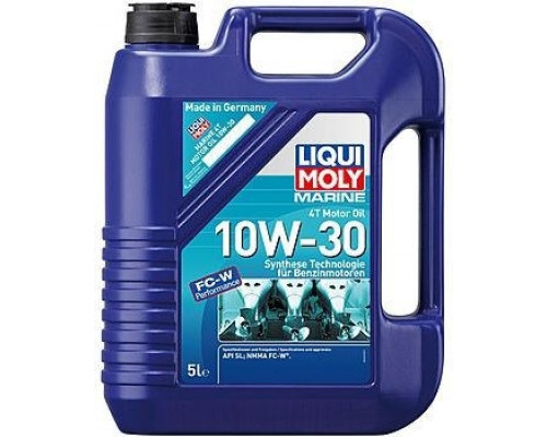 Масло моторное LIQUI MOLY SAE 10W30 Marine 4T Motor Oil 5 л 25023 синтетическое 25023