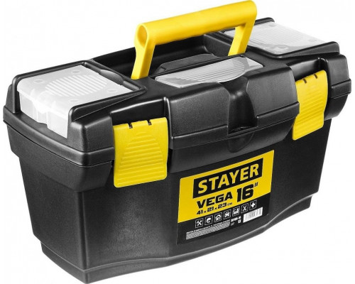Ящик для инструмента STAYER VEGA-16 пластиковый, 38105-16_z03
