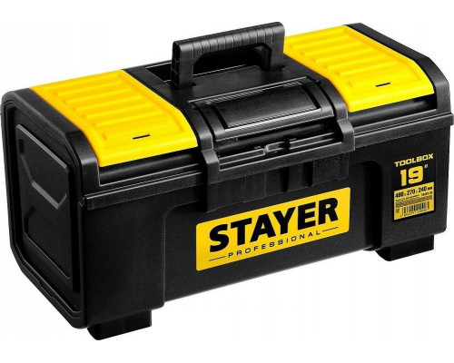 Ящик для инструмента STAYER TOOLBOX-19 пластиковый, professional 38167-19