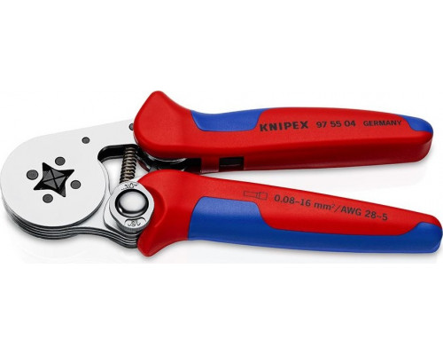 Пресс-клещи для контактных гильз KNIPEX 975504, 180 мм