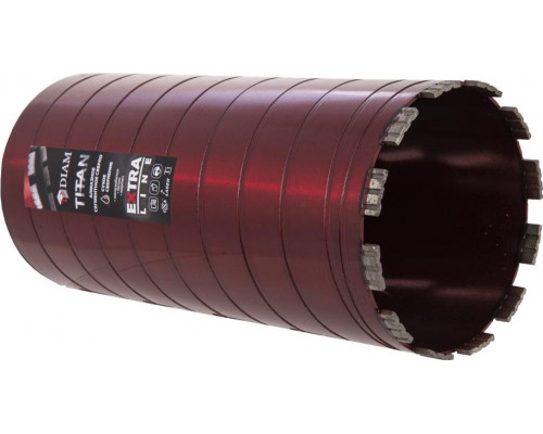 Алмазная коронка для сухого сверления DIAM ВК2 1,1/4 122х300 Extra Line Titan САМС 313028