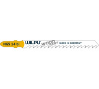 Пилки по дереву WILPU HGS 14 bi (быстрый рез) 5шт/уп 0236100005