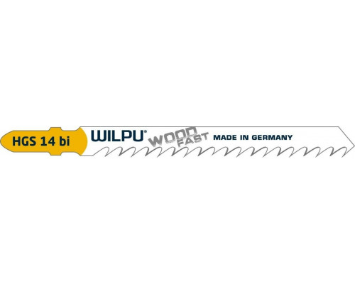 Пилки по дереву WILPU HGS 14 bi (быстрый рез) 5шт/уп 0236100005