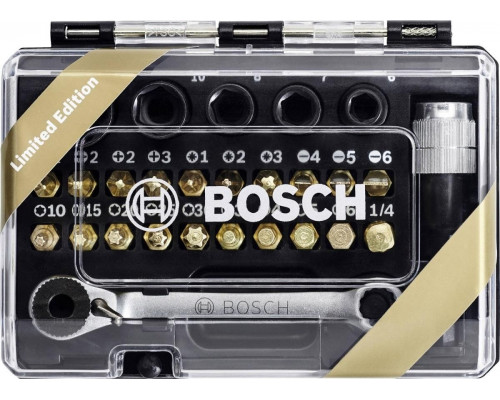Набор бит BOSCH из 27 шт. GOLD IXO SDB-set 2607017459