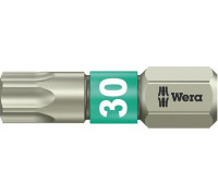Бита для заворачивания, нержавеющая сталь WERA 3867/1 TS TX30, 25 мм WE-071037 WE-071037
