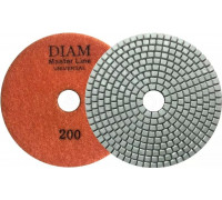 Алмазная тарелка на липучке DIAM АГШК 100*2,5 №200 Master Line Universal (сухая/мокрая) 000625
