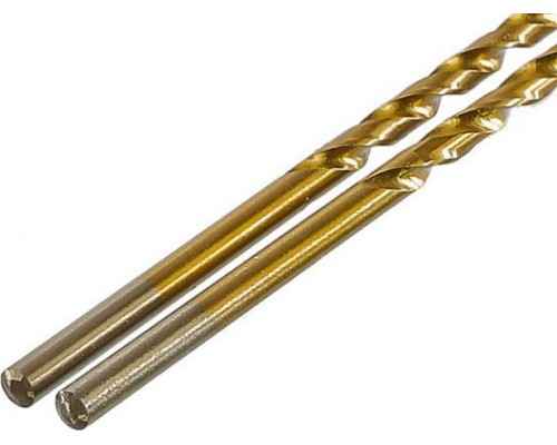 Сверло по металлу Sturm 1055-025-57 2,5х57 мм, нитридтитан., 118°, 2 шт.