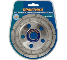 Алмазная чашка ПРАКТИКА двухрядная (бетон) 125х22.23 779-608 779-608