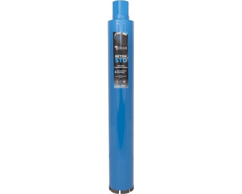 Алмазная коронка для мокрого сверления DIAM САМС 71x450х7x1,1/4UNC Бетон STD 310105