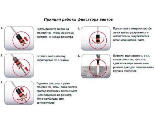 Фиксатор винтов WERA 1440/1442 SB 2 предмета WE-073680 WE-073680