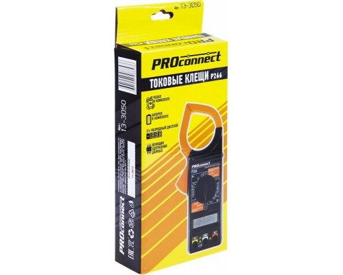 Клещи токоизмерительные Proconnect P266 токовые 13-3050