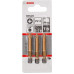 Бита для заворачивания BOSCH Max Grip 49 мм PZ2 3шт 2607001599