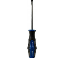 Отвертка шлицевая Кобальт 646-256 ultra grip sl 5,0х100 мм, двухкомпонентная рукоятк
