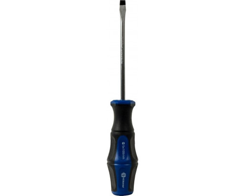 Отвертка шлицевая Кобальт 646-256 ultra grip sl 5,0х100 мм, двухкомпонентная рукоятк