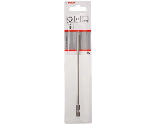 Бита для заворачивания BOSCH Extra Hard 152 мм T8 2607001662