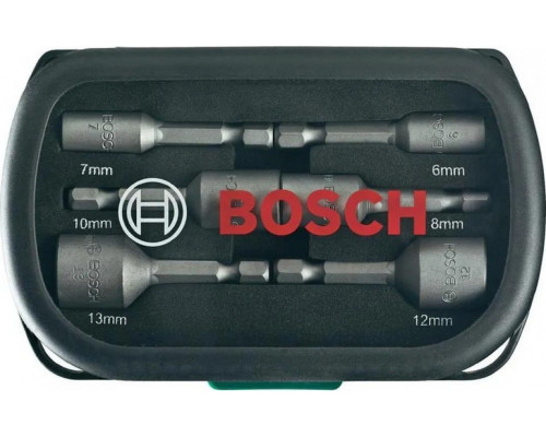 Набор торцевых головок BOSCH PROMOLINE 6 предметов 2607017313