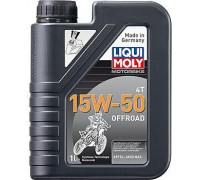 Масло для мотоциклов LIQUI MOLY SAE 15W50 Motorbike 4T Offroad 1 л 3057 синтетическое 3057