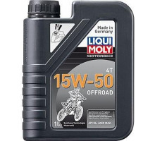 Масло для мотоциклов LIQUI MOLY SAE 15W50 Motorbike 4T Offroad 1 л 3057 синтетическое 3057