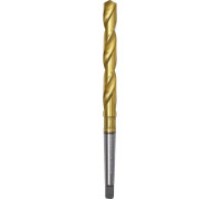 Сверло по металлу Профоснастка №2081 Эксперт D 13 мм Конус Морзе1 HSS M2 TIN (6542)/118° din 345 30205081
