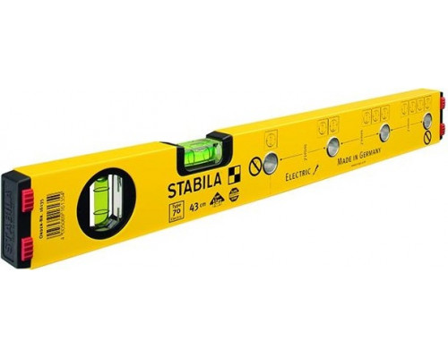 Уровень для электрика STABILA тип 70 Electric, 43 см (16135)