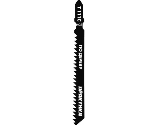 Пилки по дереву ПРАКТИКА T111C 100х75 мм, грубый рез (2шт.) 034-465