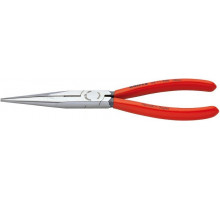 Круглогубцы с плоскими губками и режущими кромками KNIPEX 2611200 200 мм KN-2611200