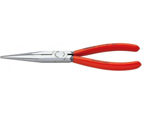 Круглогубцы с плоскими губками и режущими кромками KNIPEX 2611200 200 мм KN-2611200