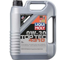 Масло моторное LIQUI MOLY SAE 0W30 Top Tec 4310 5 л 2362 2362/3736