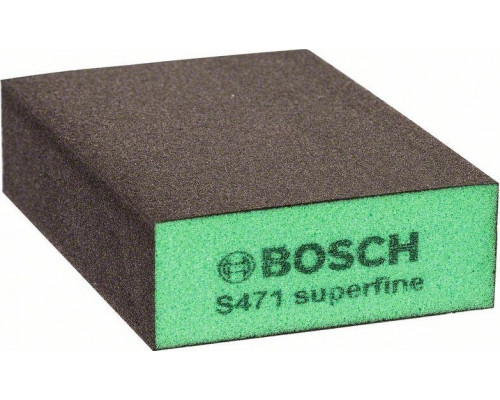 Шлифовальная губка BOSCH 69х97х26 мм S471 SUPERFINE 2608608228