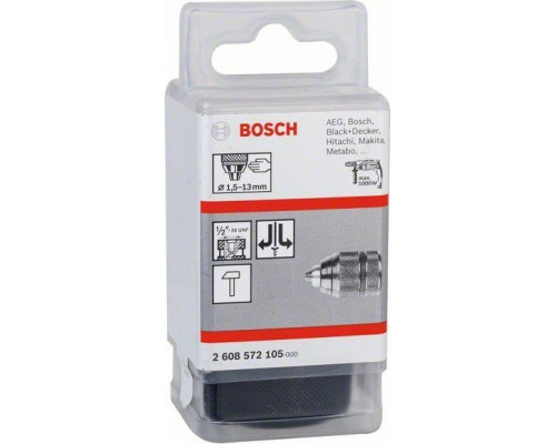 Патрон быстрозажимной для дрели BOSCH 1/2' 1,5-13 2 608 572 105 2608572105