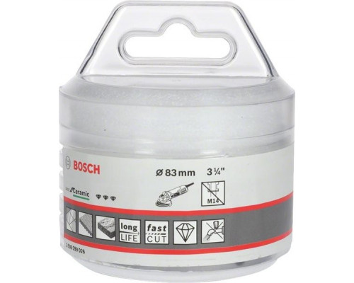 Алмазная коронка X-LOCK BOSCH 83 мм Dry Speed 2608599026