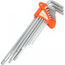Набор ключей TORX PATRIOT SKT-9EL экстра длинные T10-T50, CRV, 9 предметов