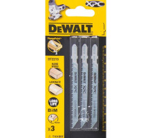 Пилки по дереву DeWALT XPC T101BRF 100х75х2.5х40 мм (3 шт) DT2219-QZ DT2219-QZ