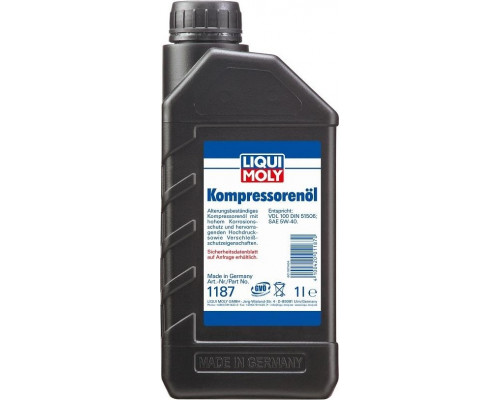 Масло компрессорное LIQUI MOLY Kompressorenoil (VDL-100) 1 л 1187 синтетическое 1187